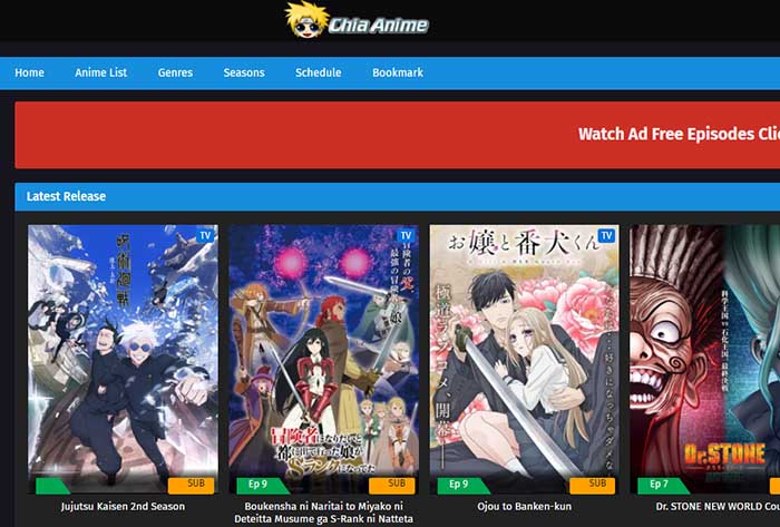 Anime Free Download Website - Chia-Anime