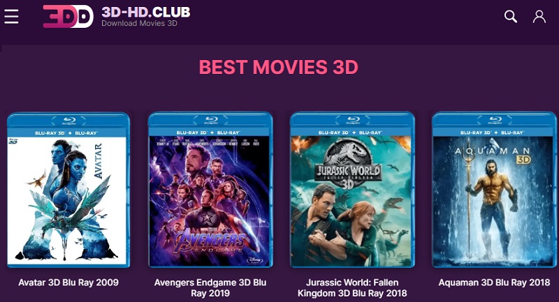 3D Movies Free Download on 3D-HD Club