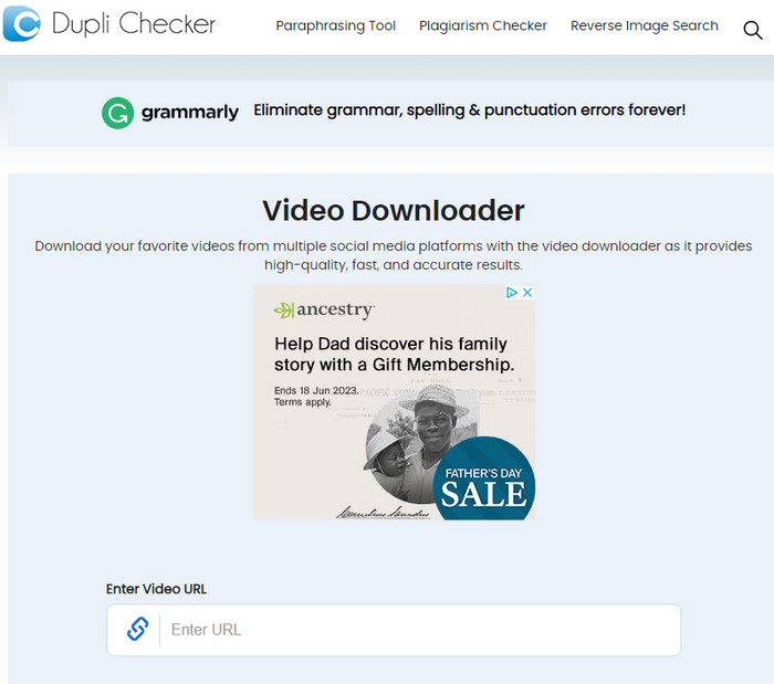 Dupli Checker Video Downloader