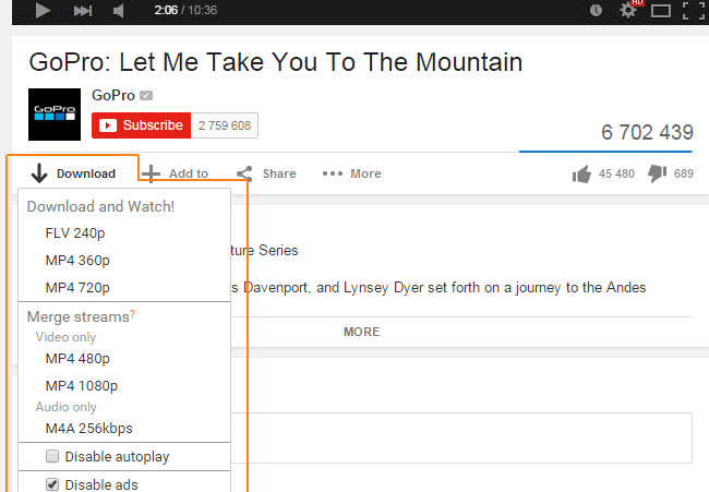 Free Download YouTube Video