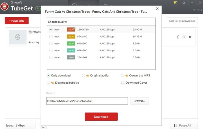 Gihosoft TubeGet