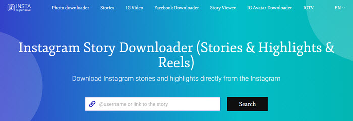 Download Instagram Highlights Online