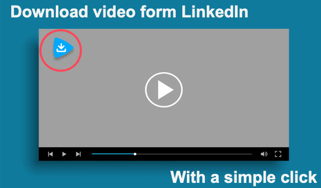 Download linkedin video via chrome extension