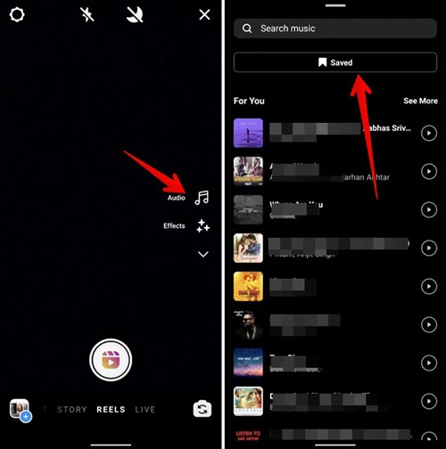 Save Instagram Reels Audio