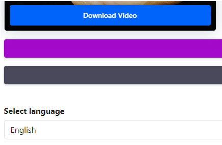 choose language for your instagram video